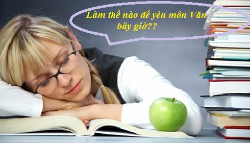 Tiredness girl student sleeps on books in the library